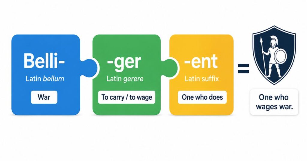 Breaking the Word "Belligerent" Apart