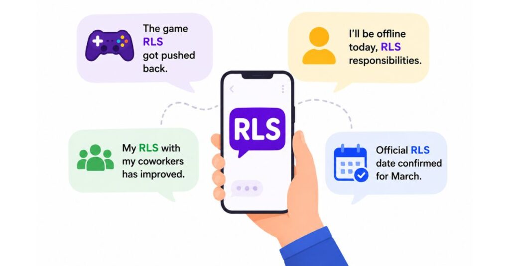 Examples of RLS in Sentences