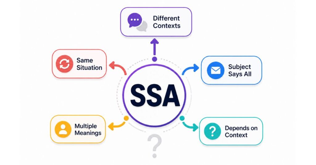 Meaning & Definition of SSA