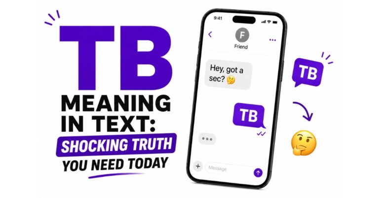 TB Meaning in Text: Shocking Truth You Need Today