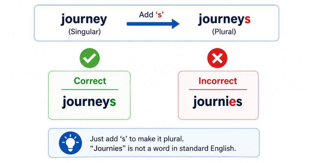 The Plural Form of “Journey”
