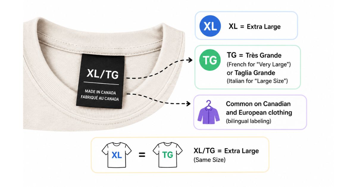 What Does TG Mean on Clothes