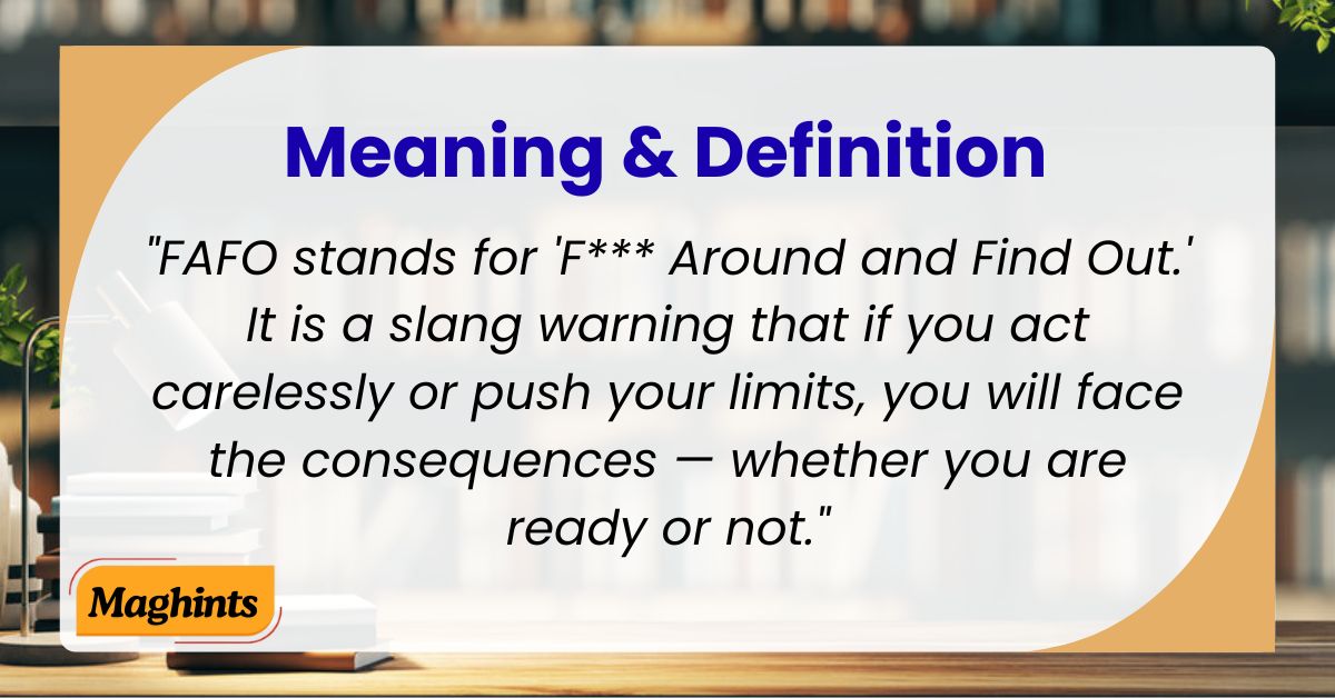 FAFO Meaning & Definition