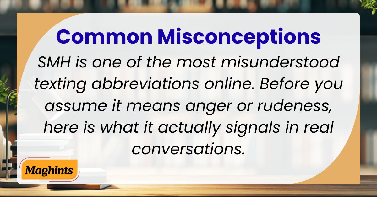 SMH Common Misconceptions