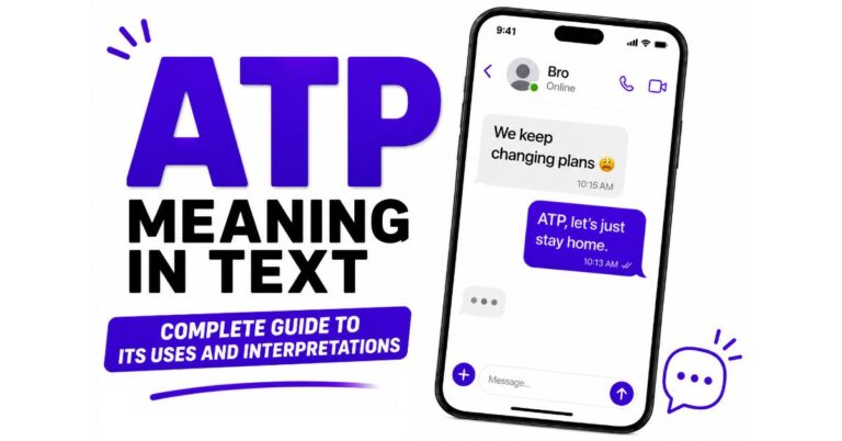 What Does "ATP" Mean in Text? Complete Guide to Its Uses and Interpretations