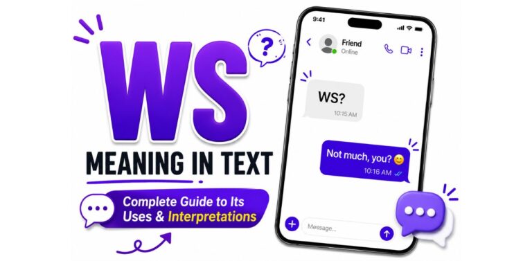 What Does "WS" Mean in Text? A Complete Guide to Its Uses and Interpretations